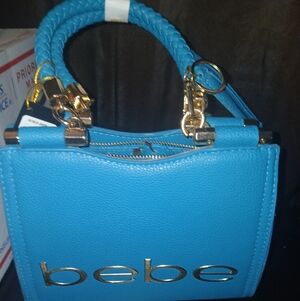 Bebe Blue Purse